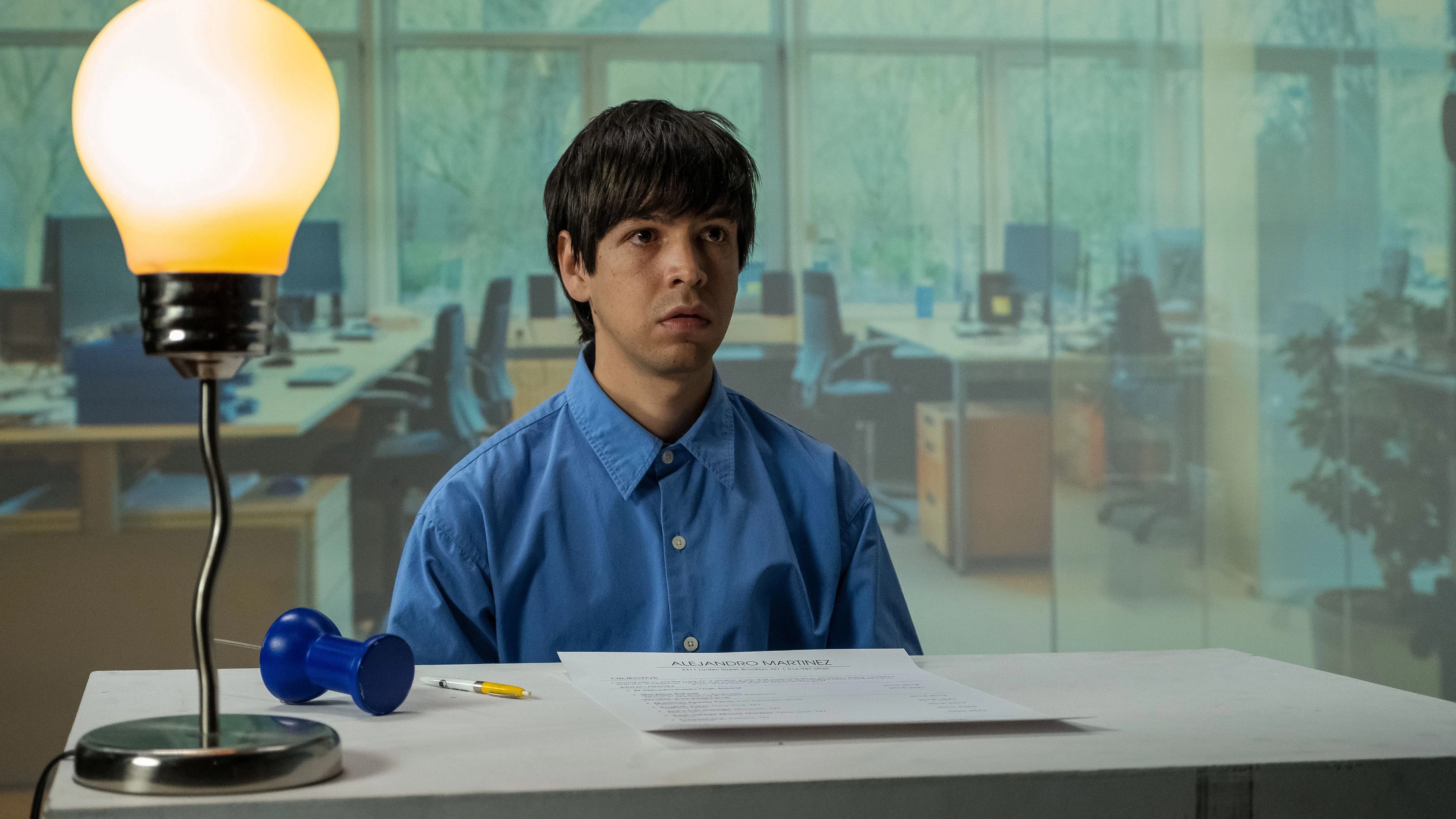 Still 3 from Problemista
